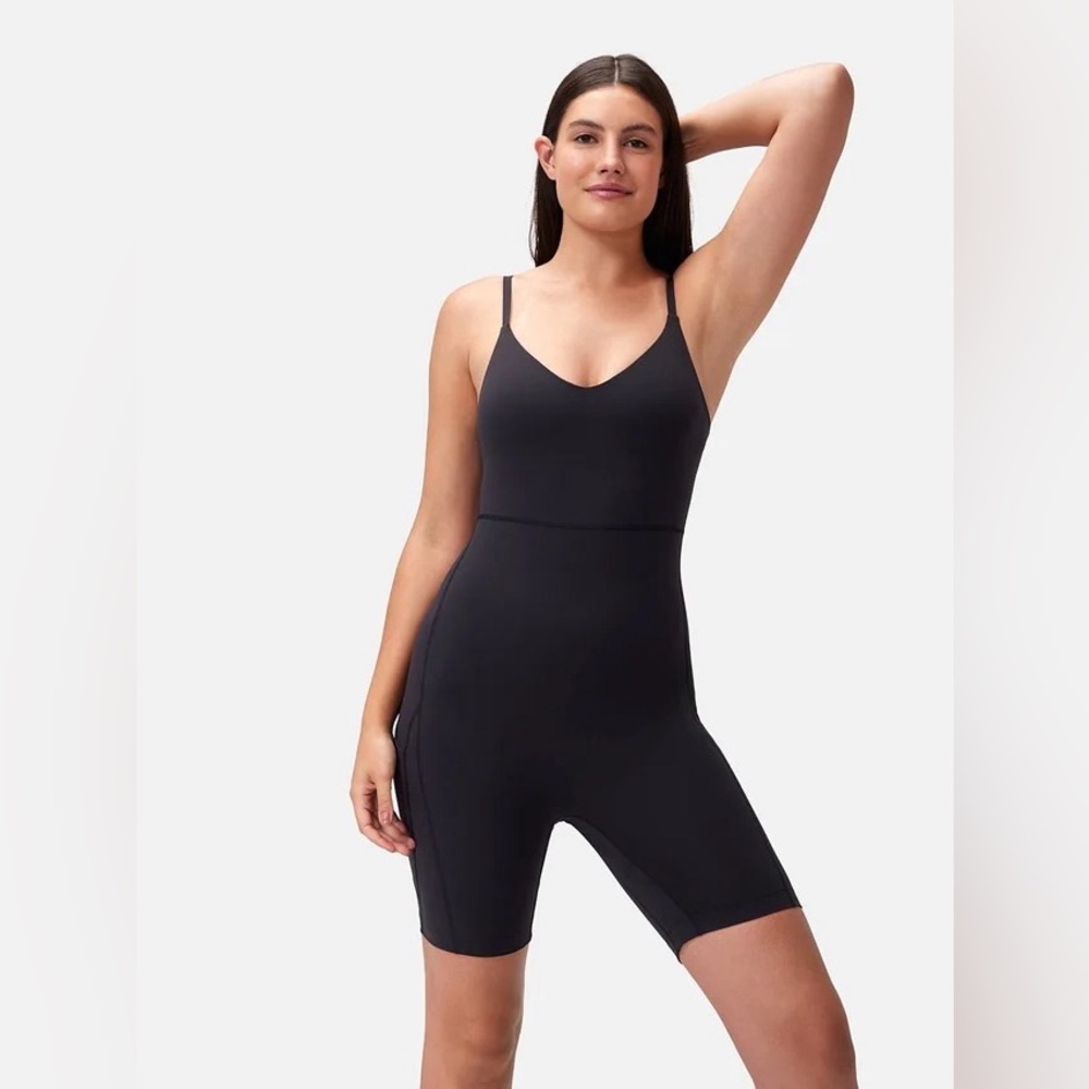 Outdoor Voices Black Bodysuit